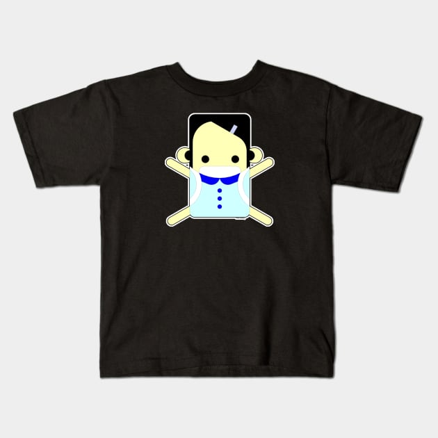 Little Zhao Kids T-Shirt by thecraftasy